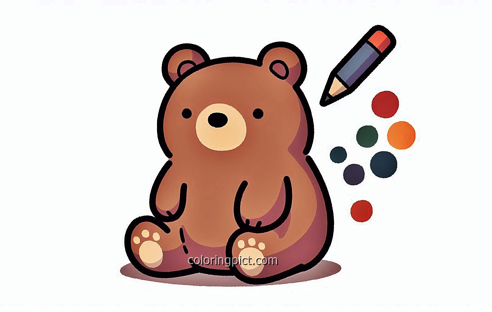 Image of Bear Coloring