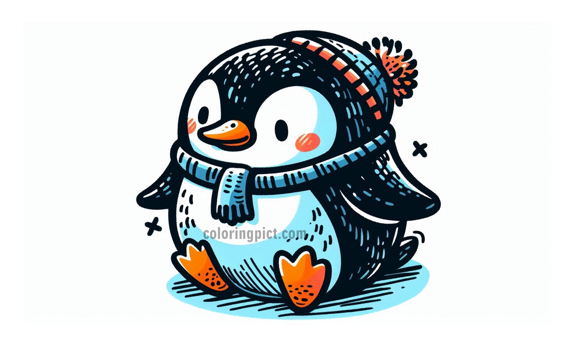 Image of Penguin Coloring