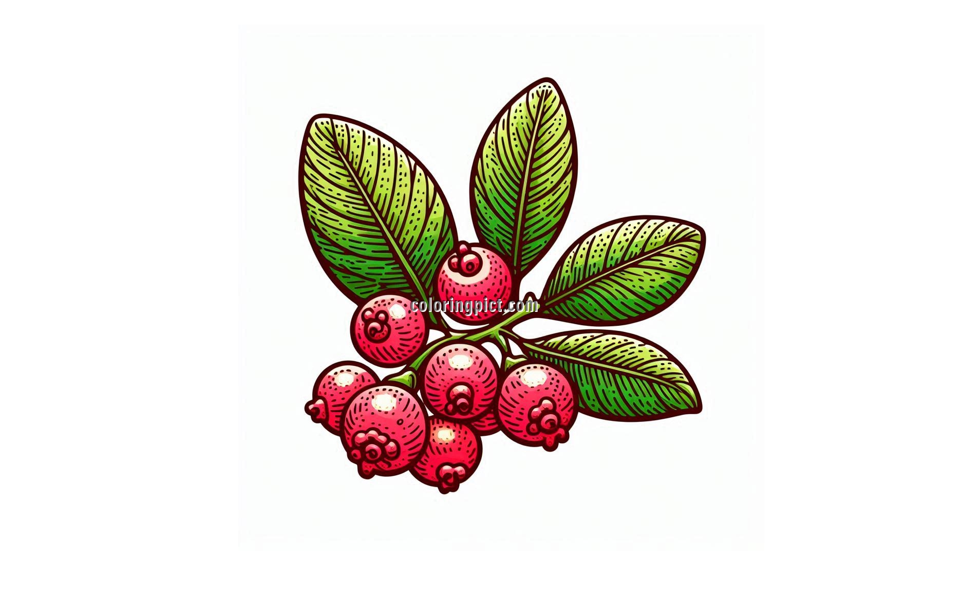image is salalberry coloring