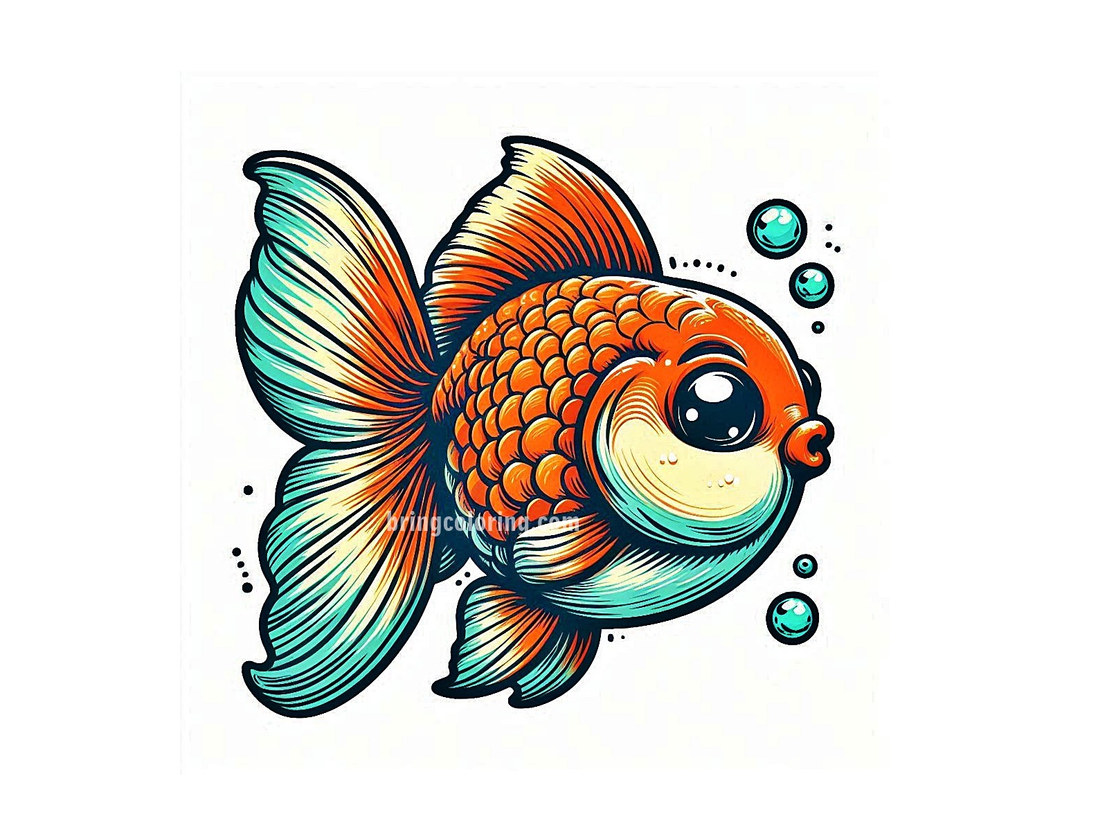 Goldfish Images Coloring