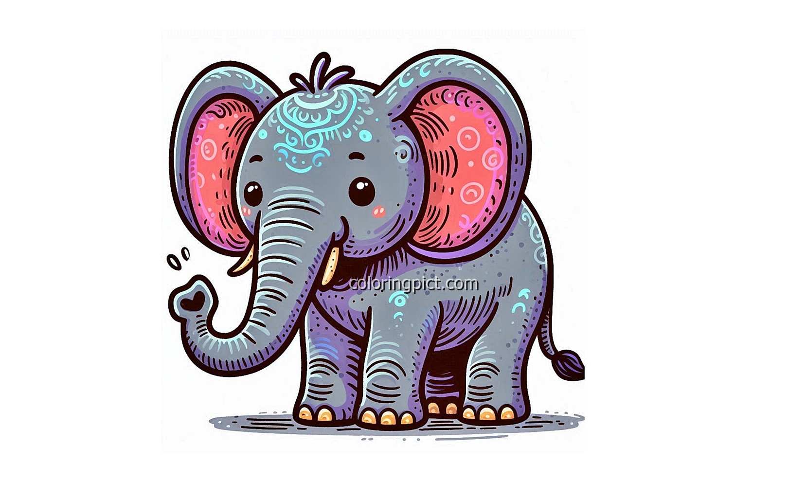 Image Elephant to Color