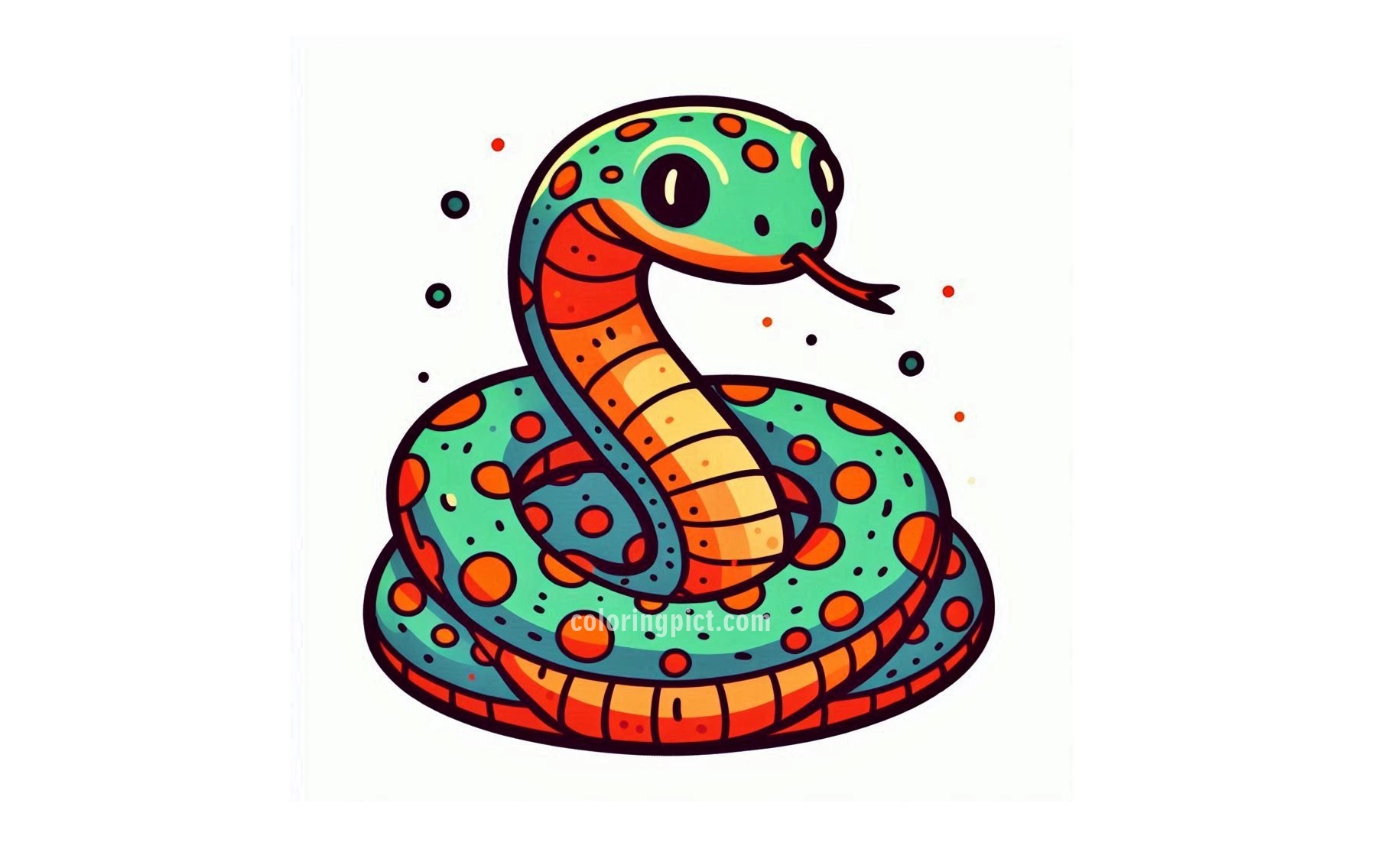 Images of Snake Animal Coloring