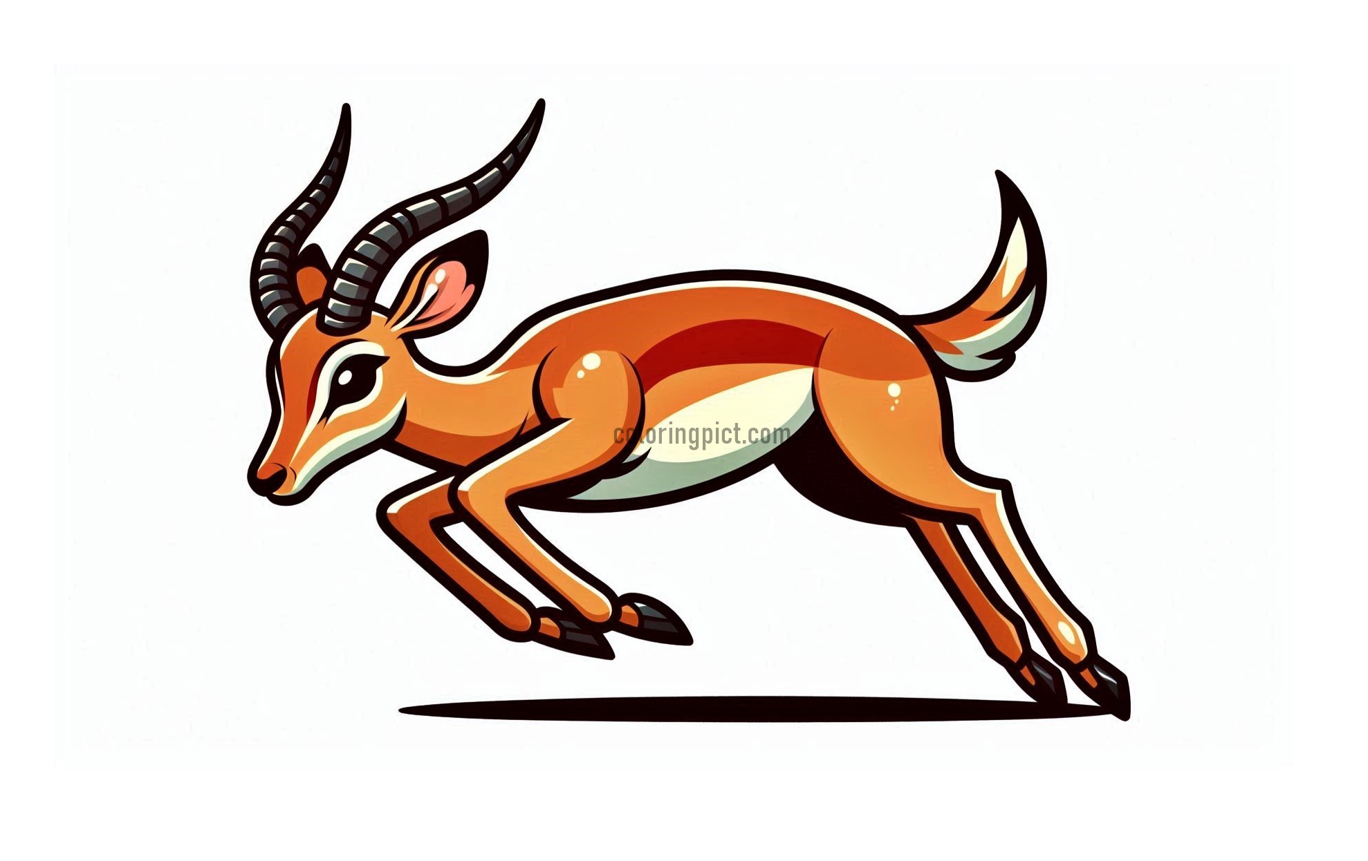 Impala Coloring Images
