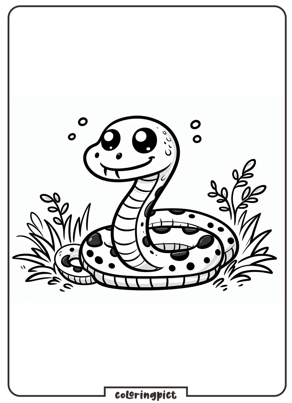 Snake Coloring Pages