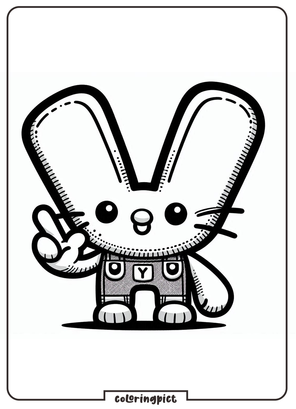 Alphabet Letter Y Coloring Online