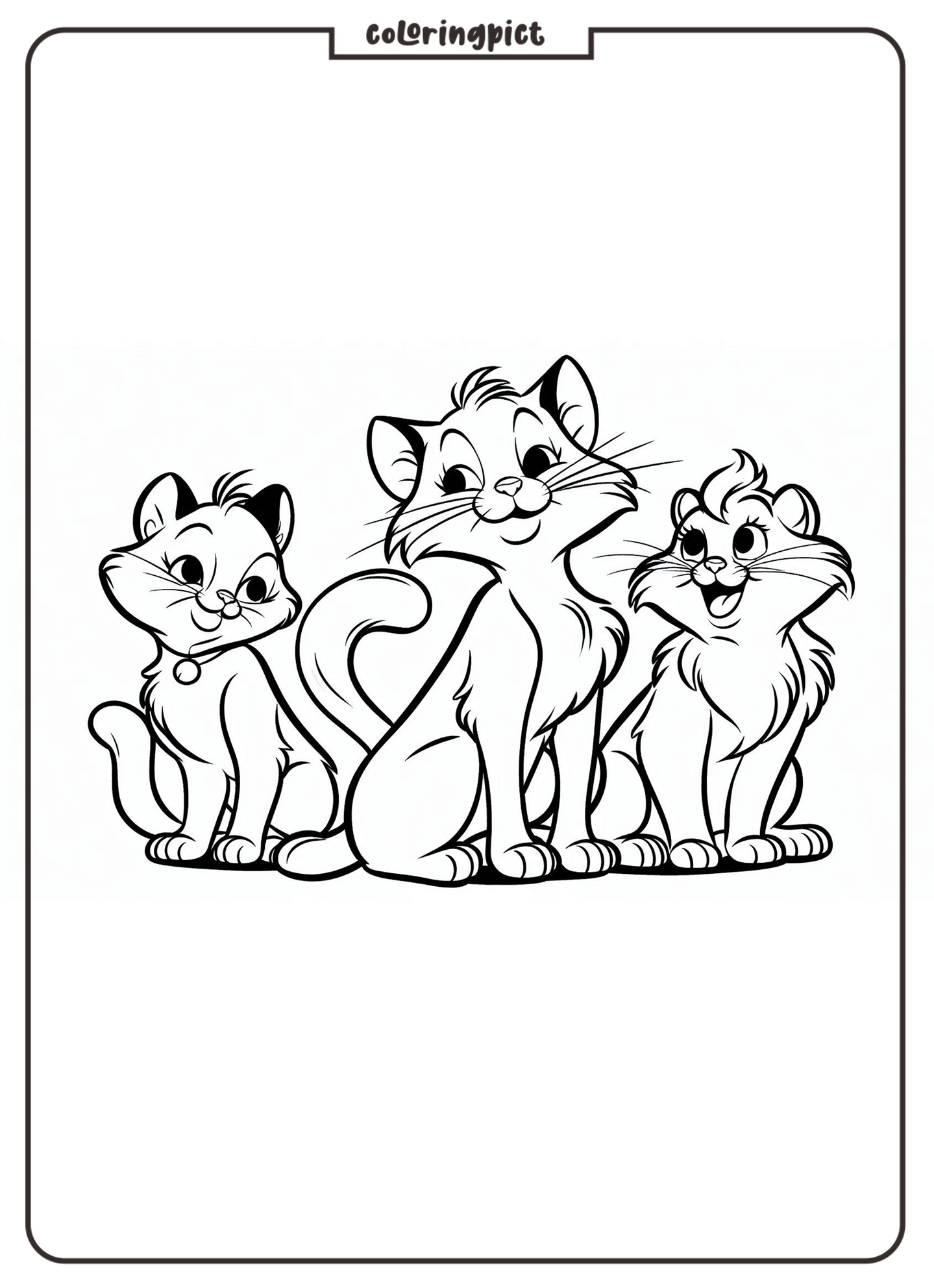 Disney Aristocats Coloring Page