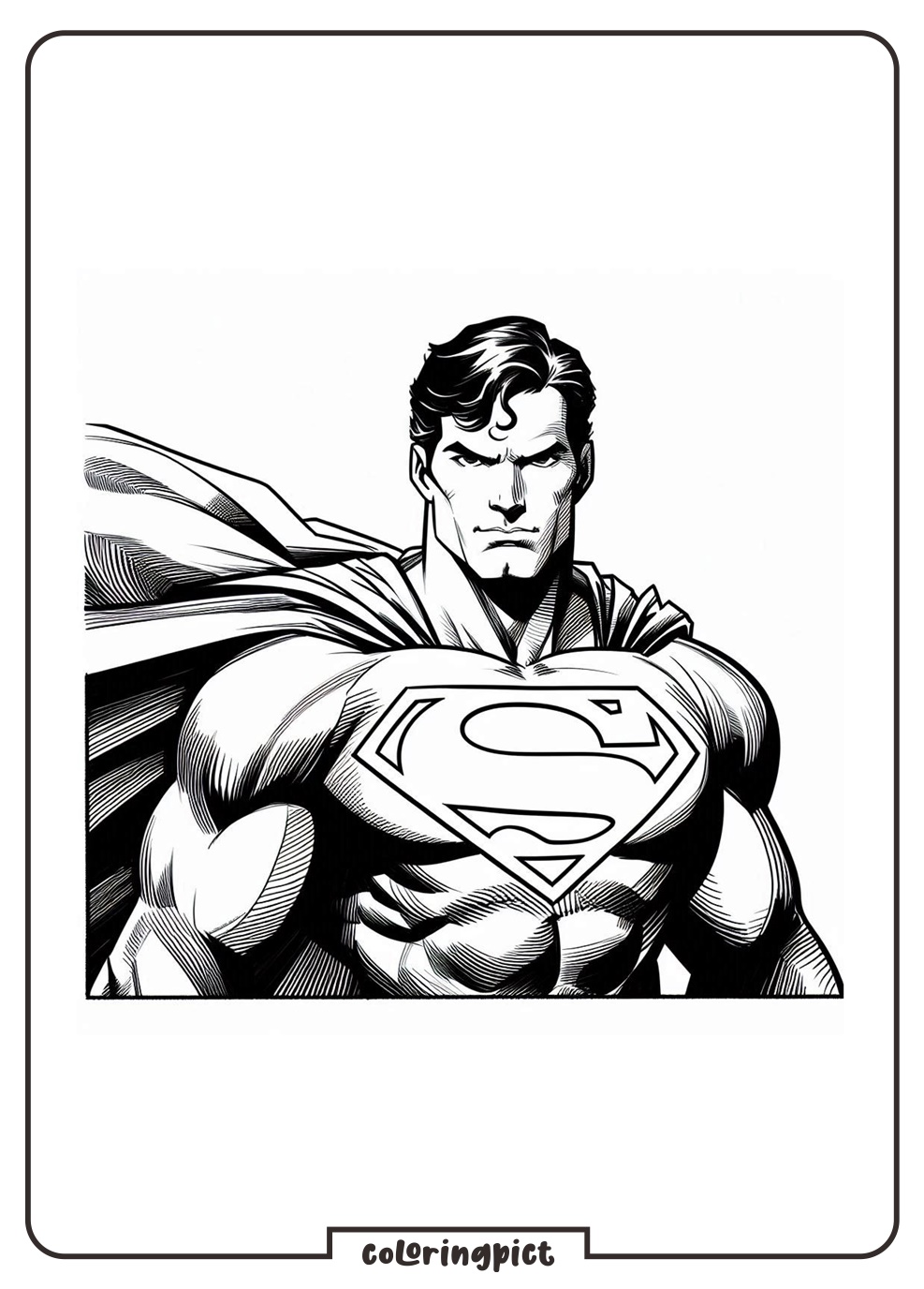 Superman Coloring Pages