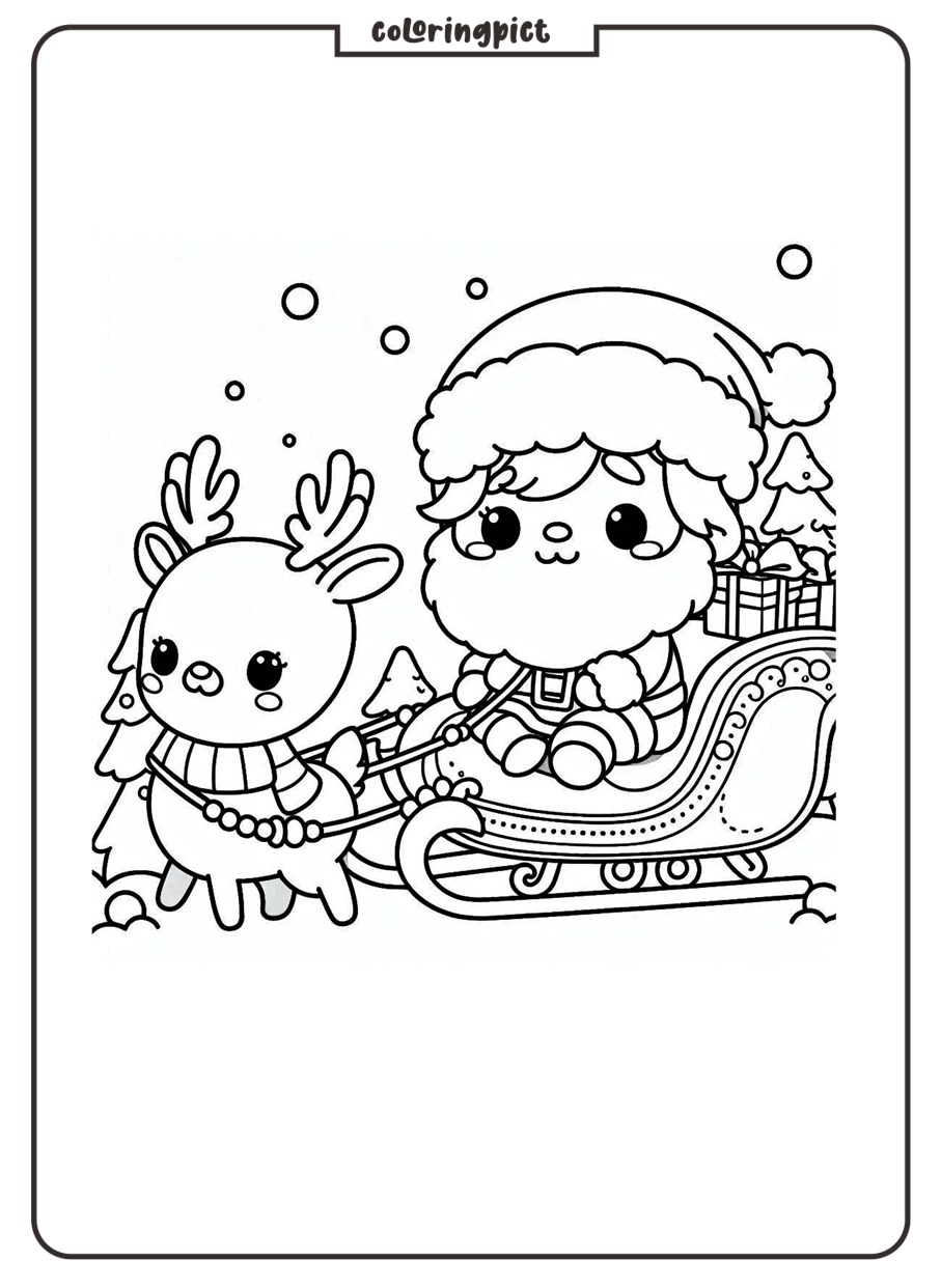 Cute Kawaii Coloring Pages for Kids Coloringpict.com