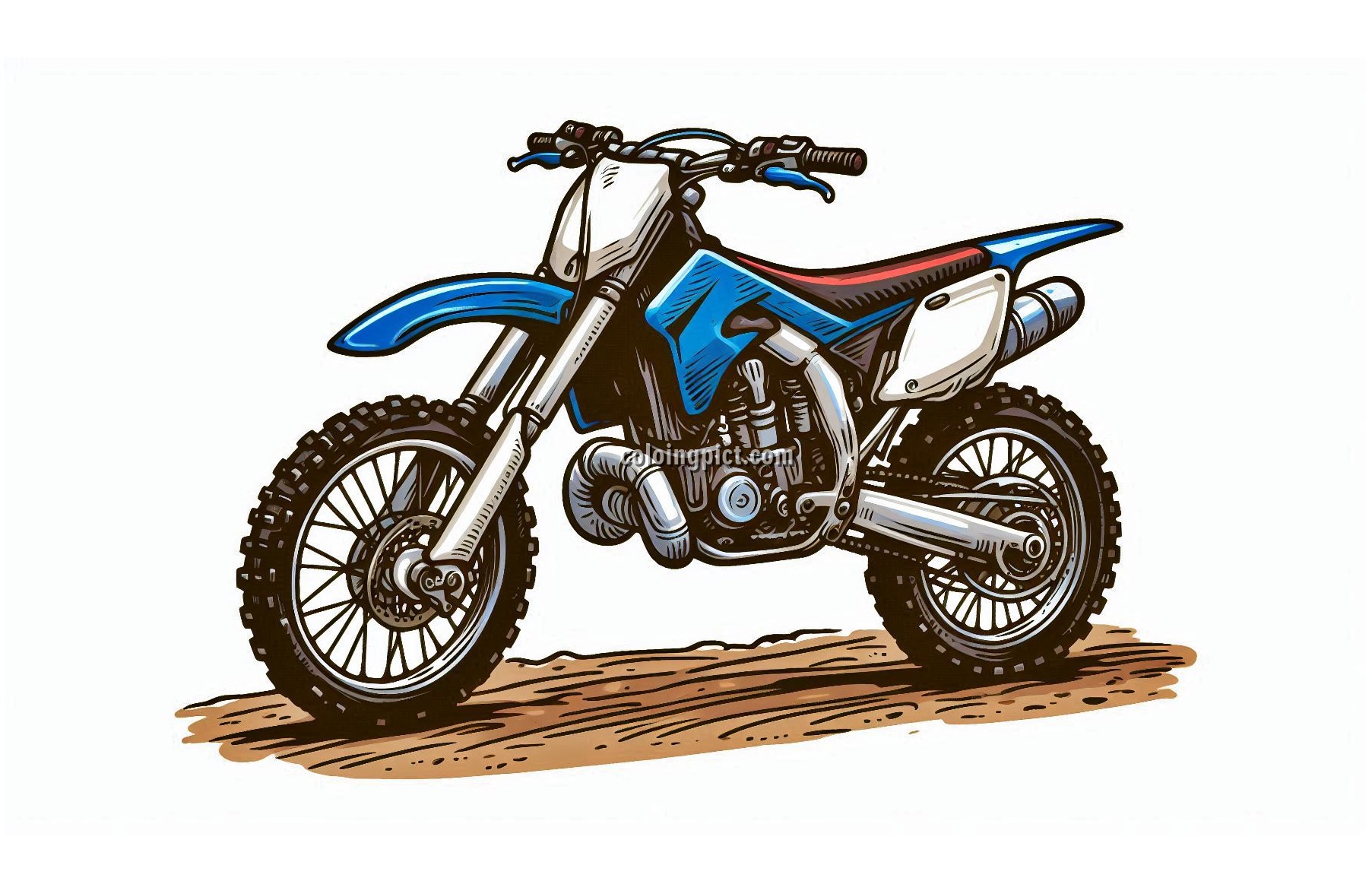Dirt Bikes are Fast, Cool, and Full of Adventure! 6 Image is Dirt Bike Coloring