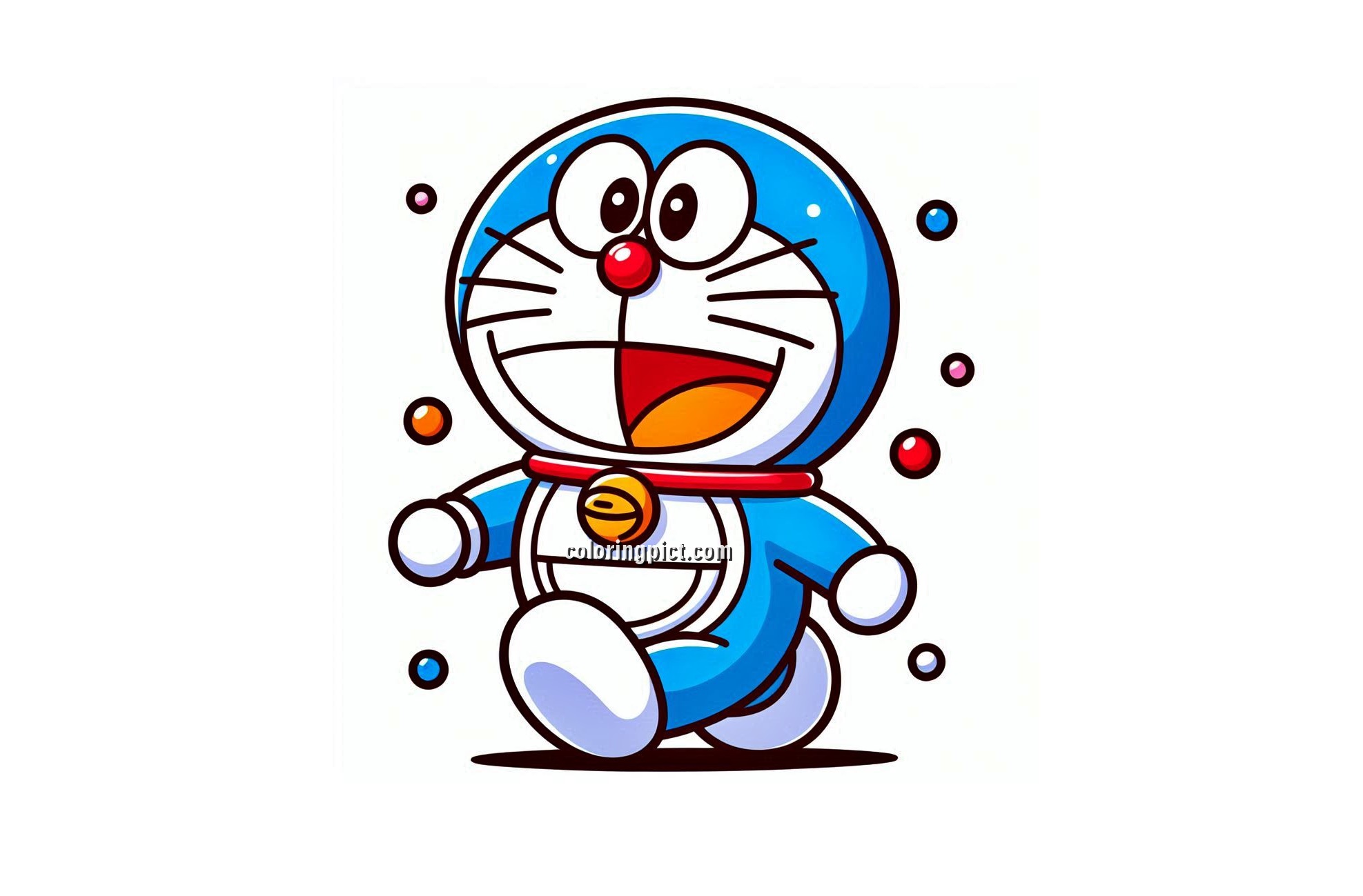 Step into a World of Fun and Imagination with these Doraemon Coloring Pages 5 Image is Doraemon Coloring