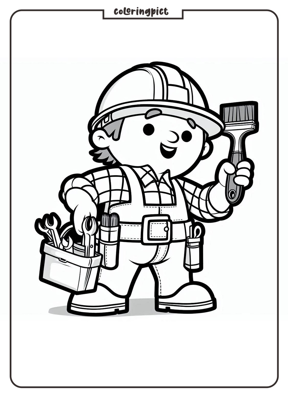 Welcome to our Bob the Builder Coloring Pages 2 Bob The Builder Coloring Pages for Kids