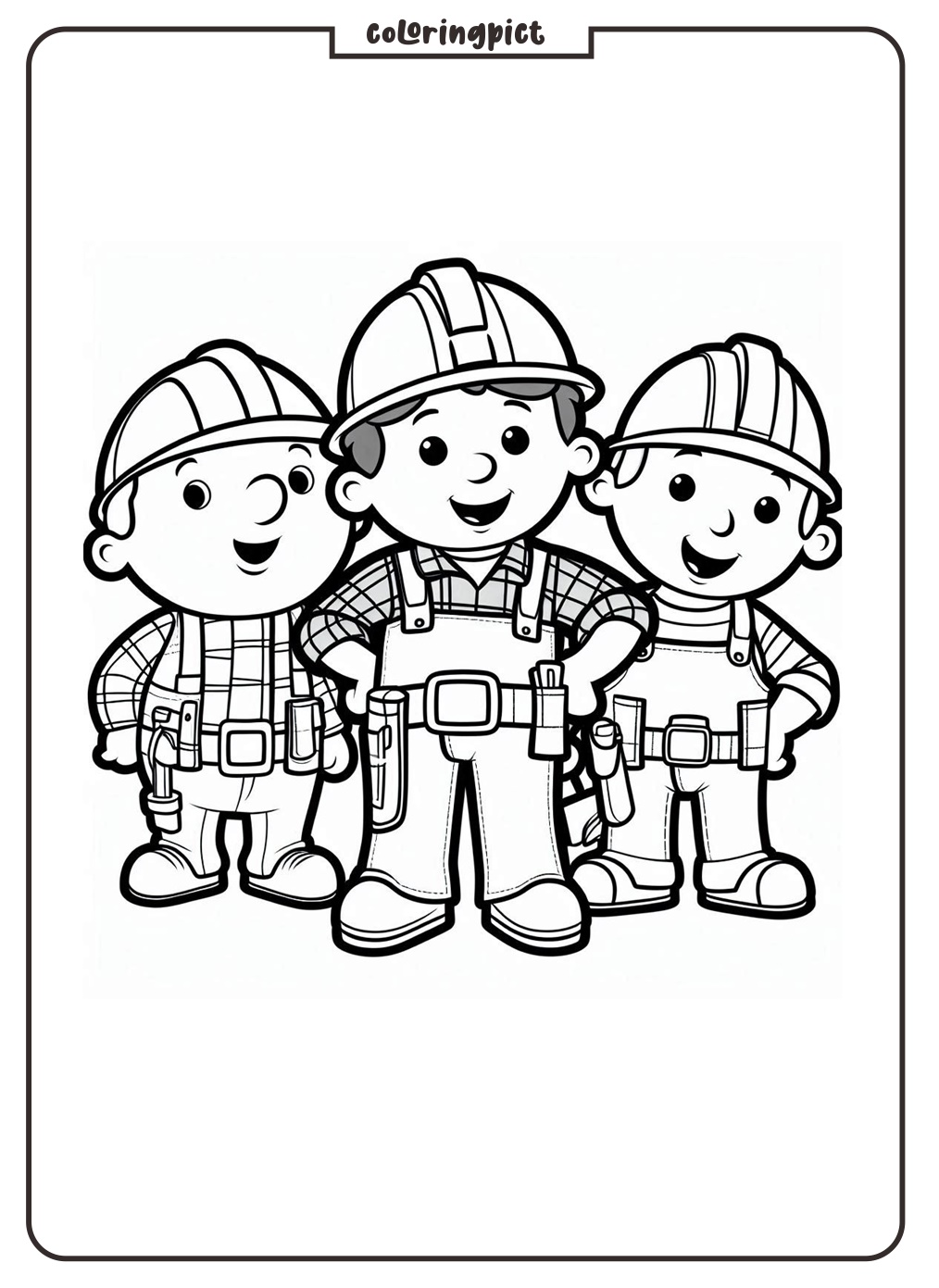 Welcome to our Bob the Builder Coloring Pages 3 Bob The Builder Coloring Pages