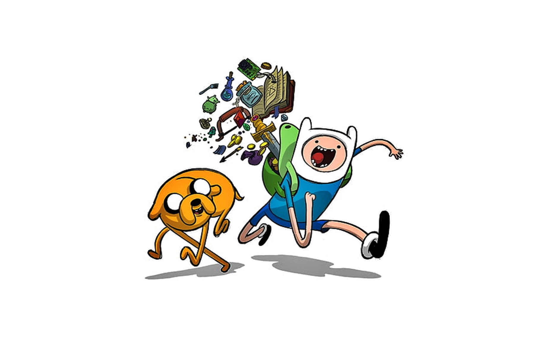 Image is Adventure Time Coloring
