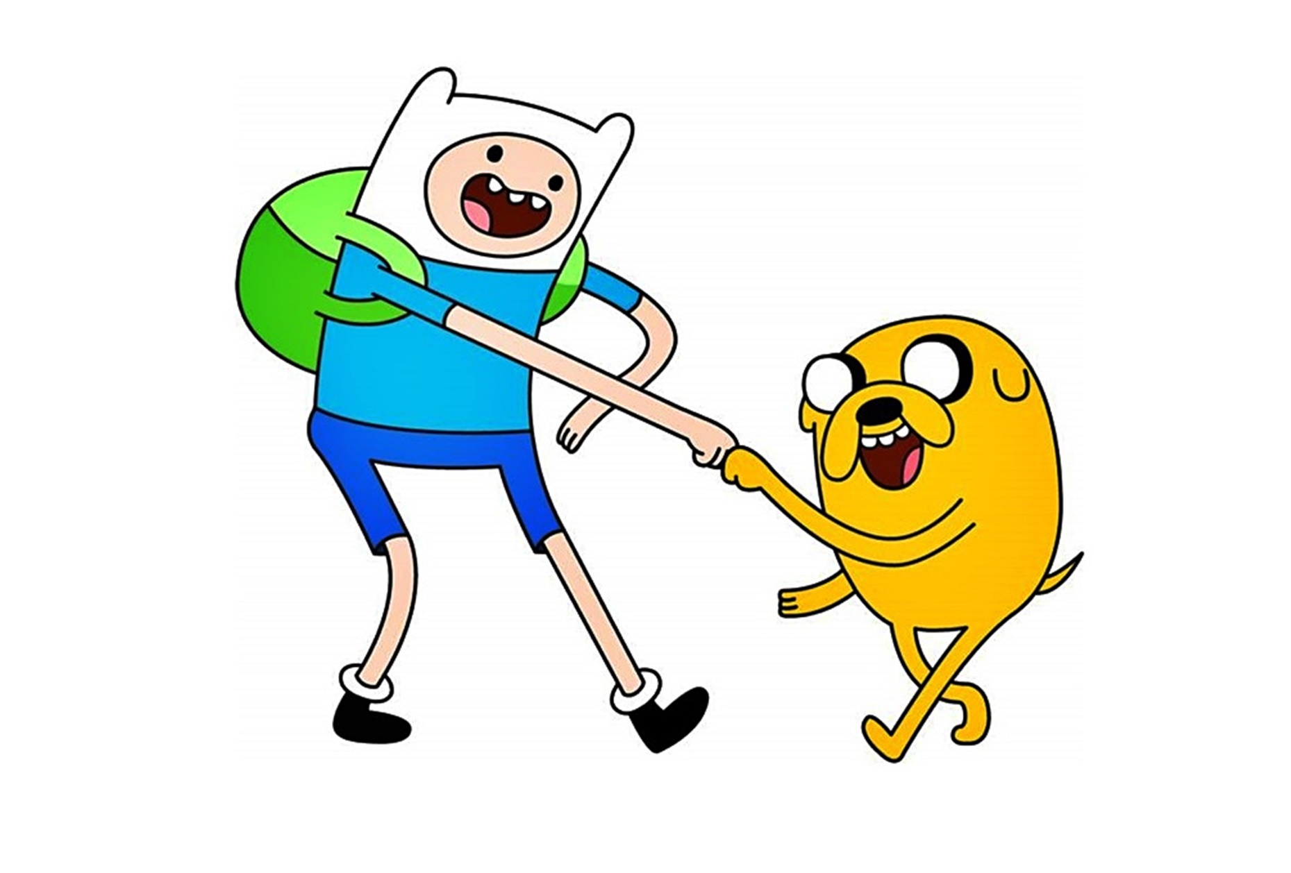 image is finn and jake
