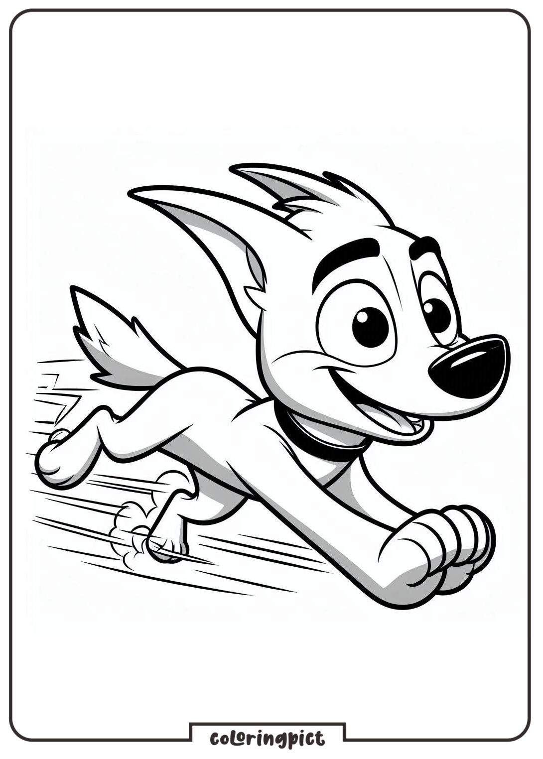 Bolt Coloring Pages
