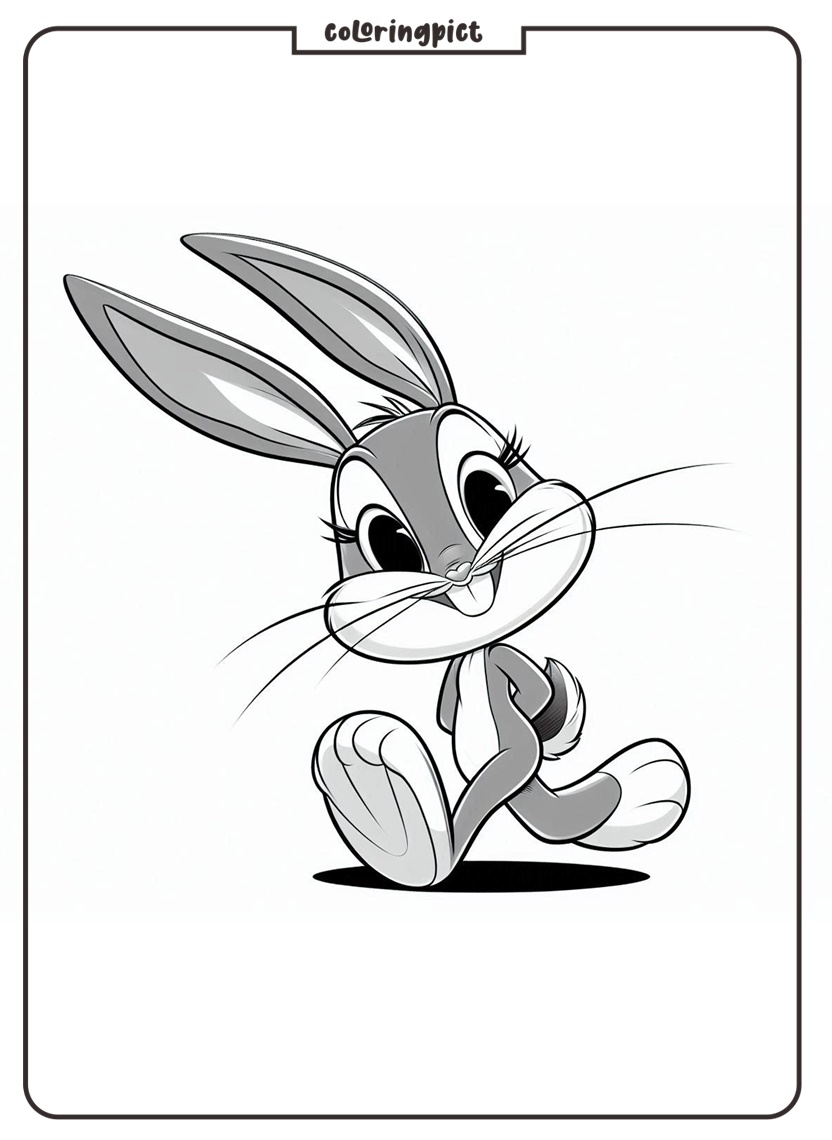 Bugs Bunny Coloring Pages for Kids