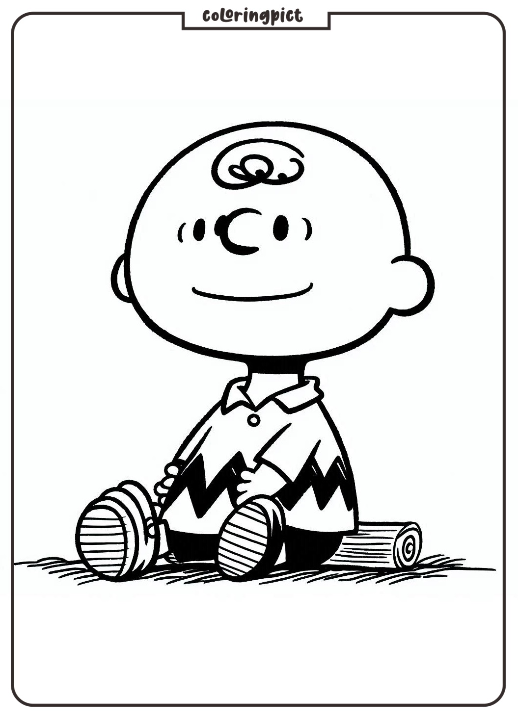 The Iconic Charlie Brown Coloring Pages 2 Charlie Brown Coloring Pages coloringpict.com