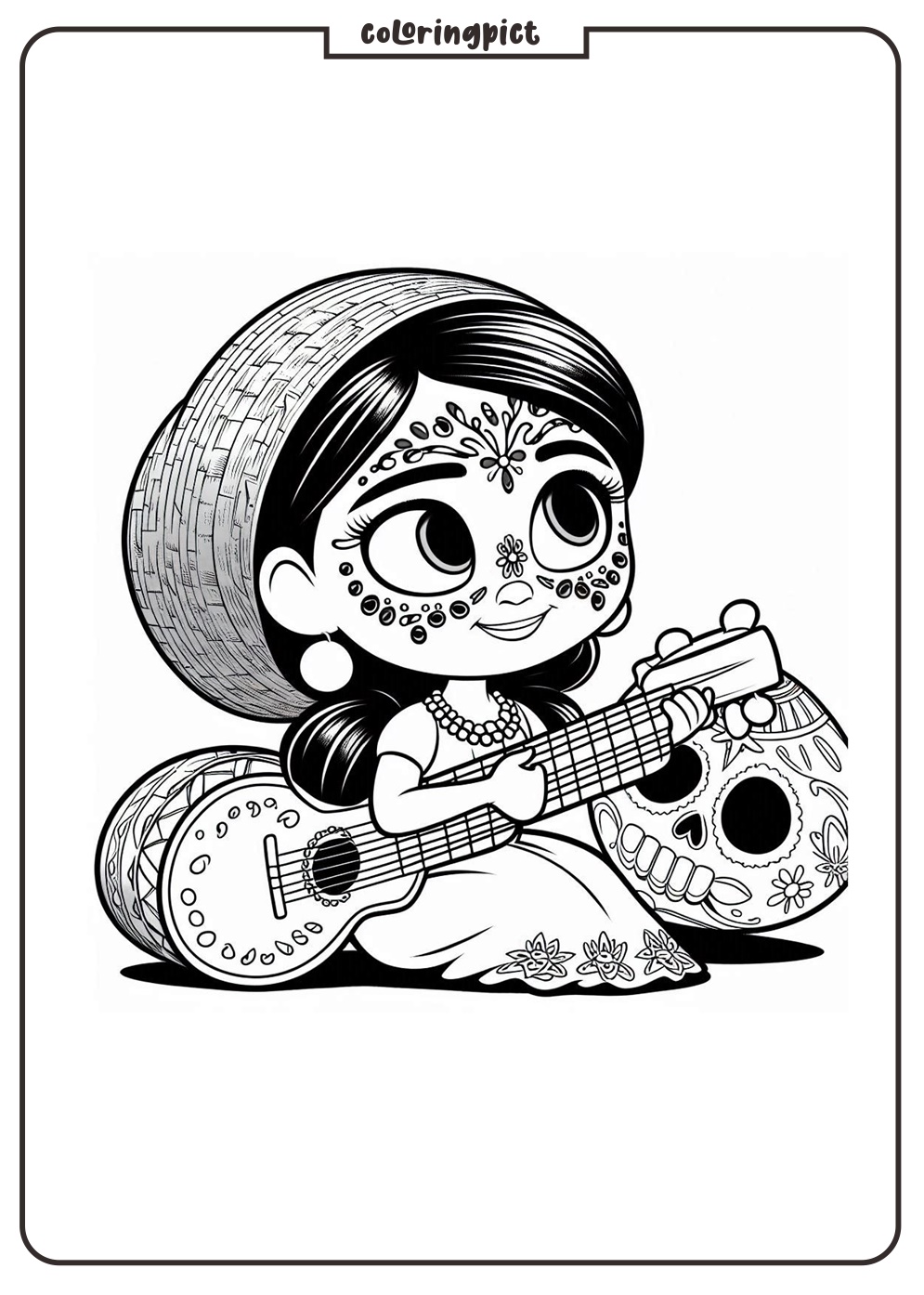 Coco Coloring Page for Kids coloringpict.com