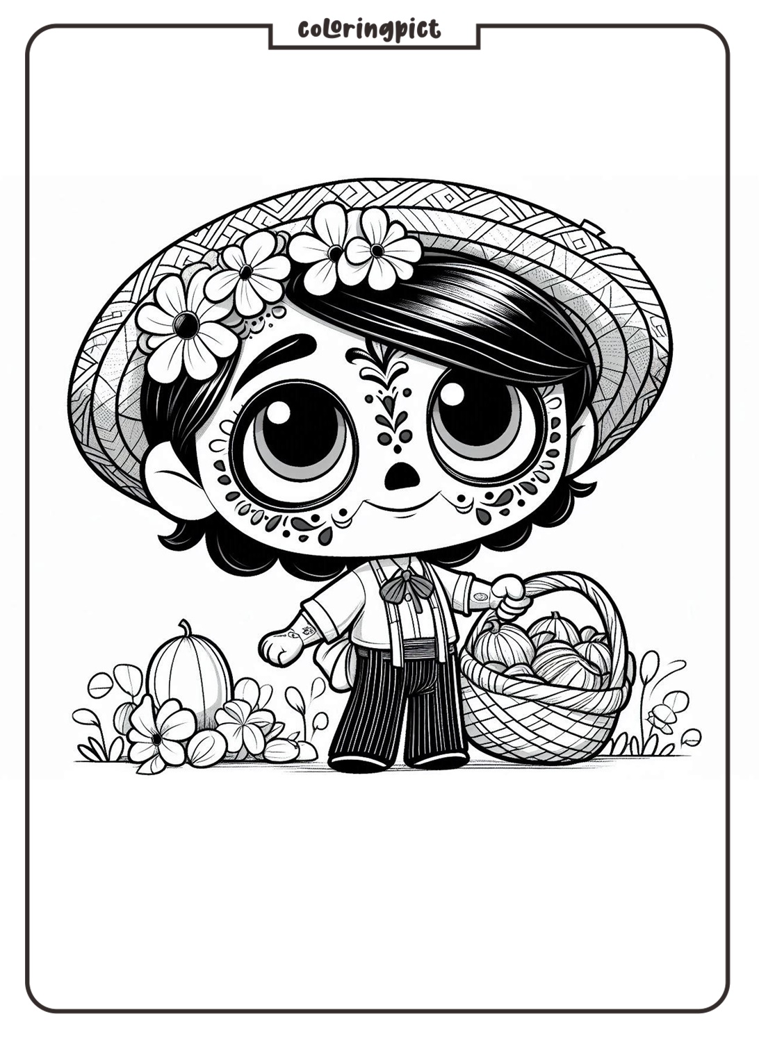 Coco Coloring Pages for Kid coloringpict.com