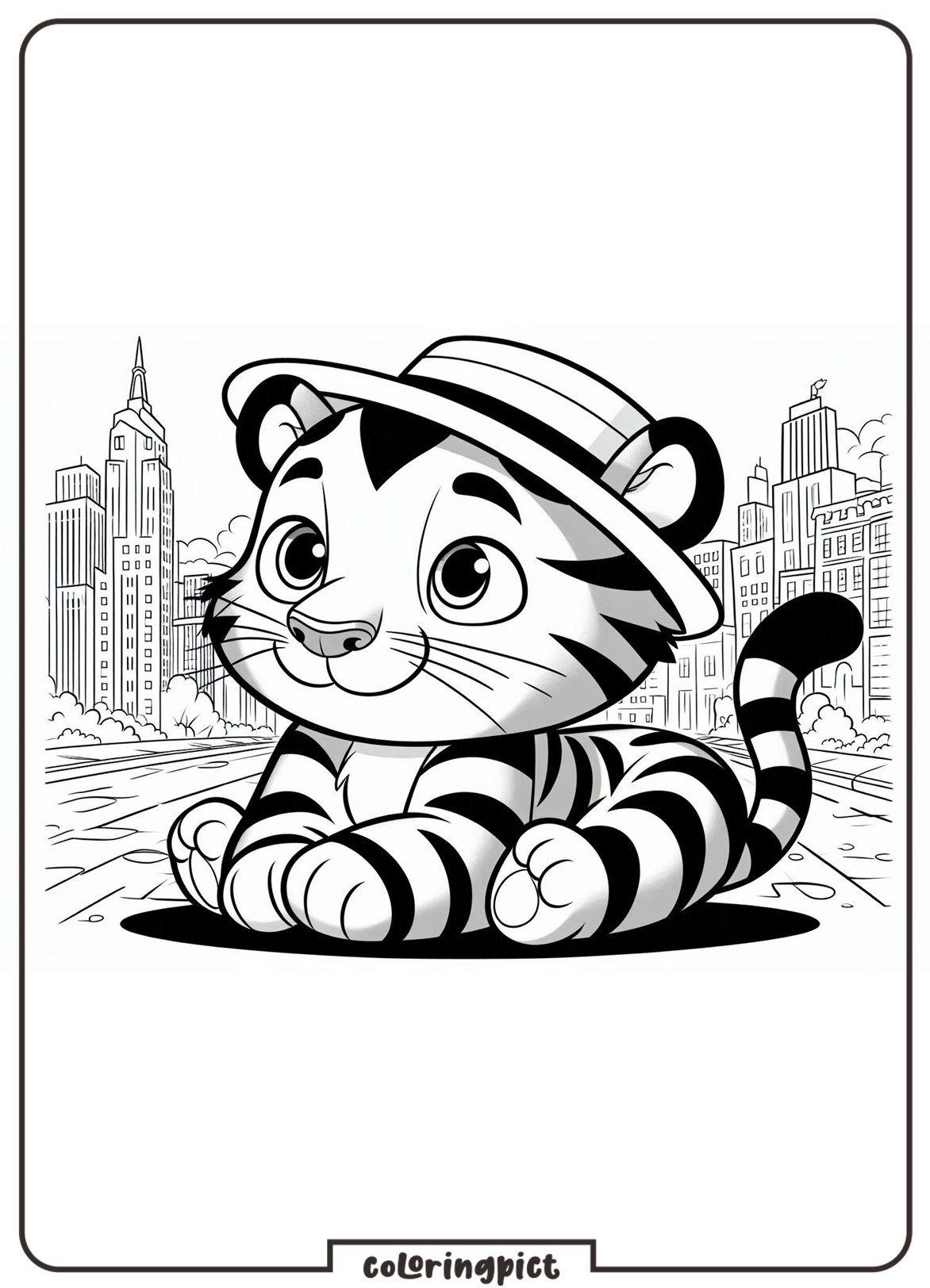 Daniel Tiger Coloring coloringpict.com