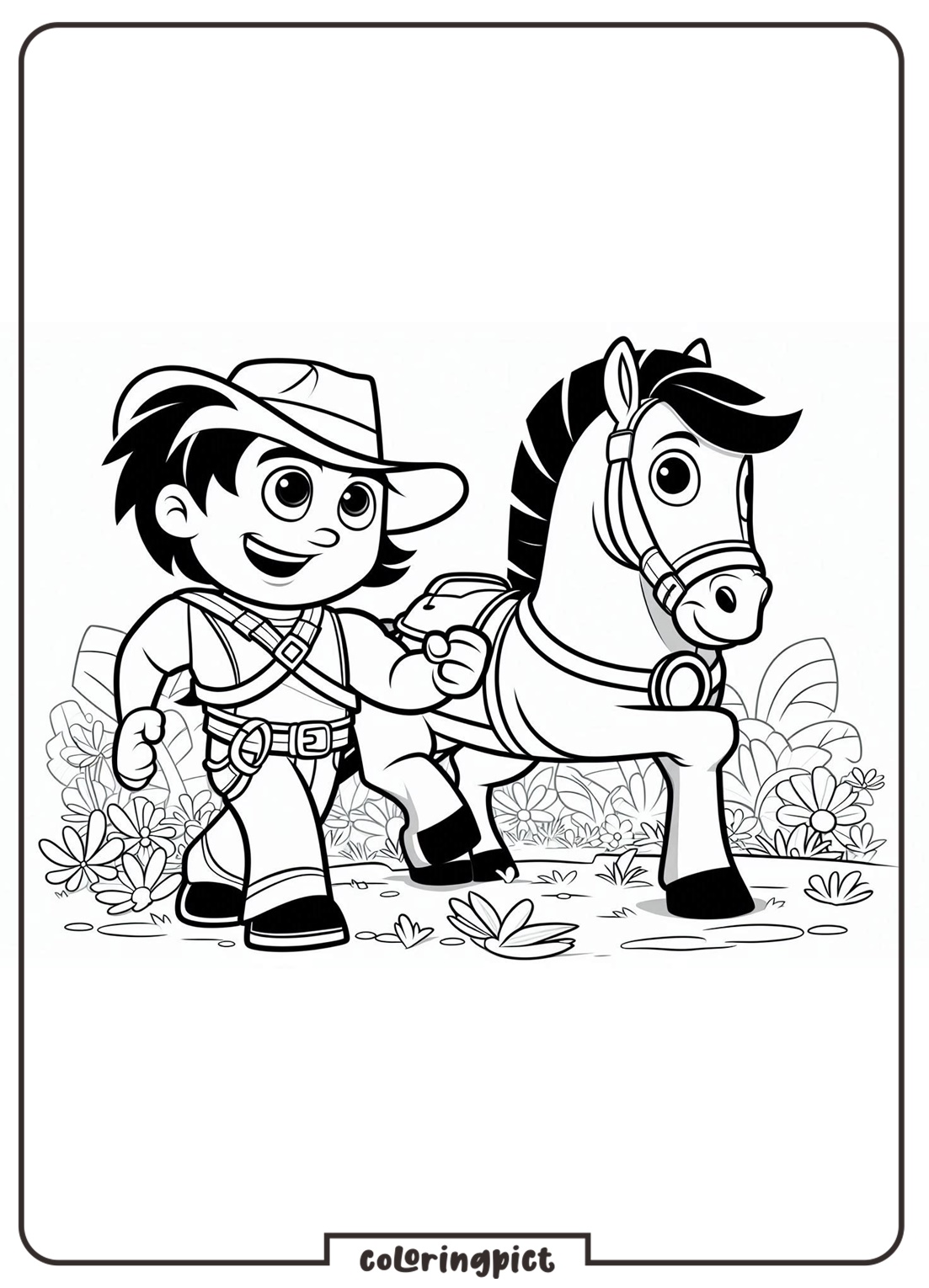 Diego Coloring Online Page coloringpict.com