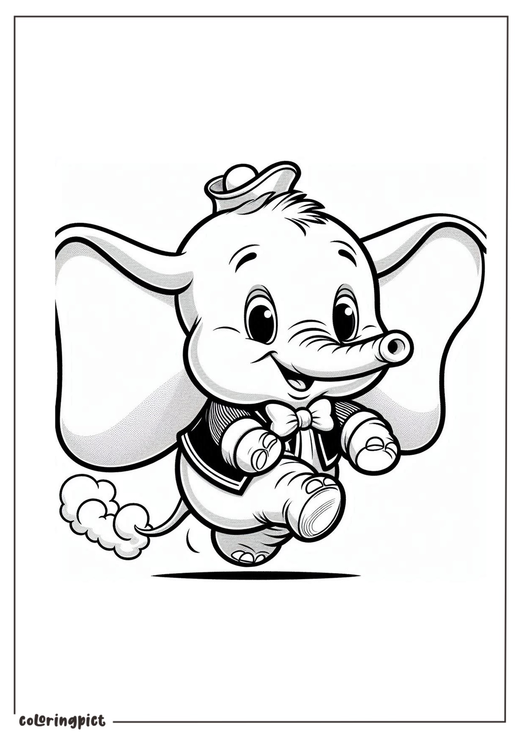 Dumbo coloring pages coloringpict.com