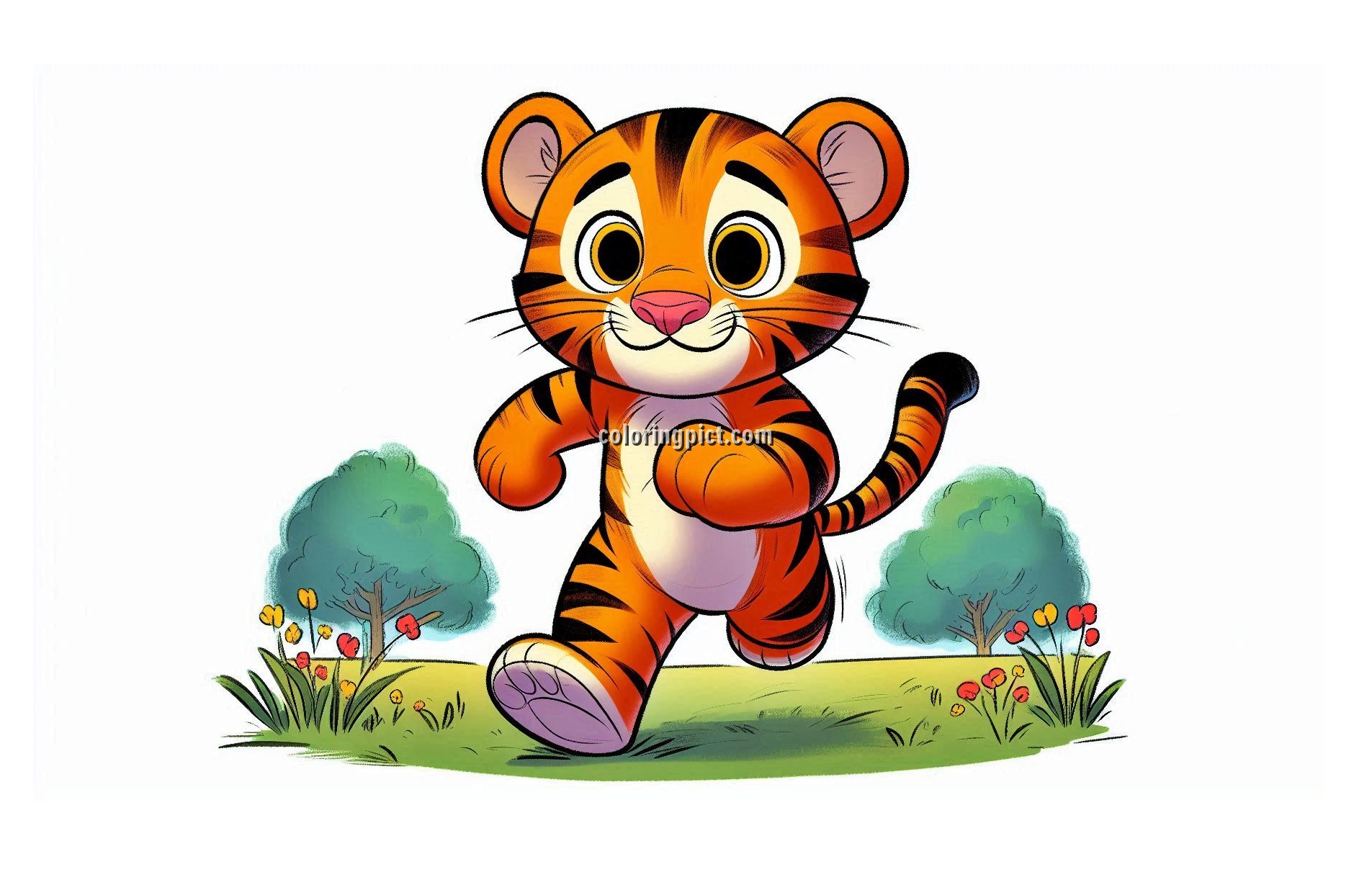 Image is Daniel Tiger Coloring