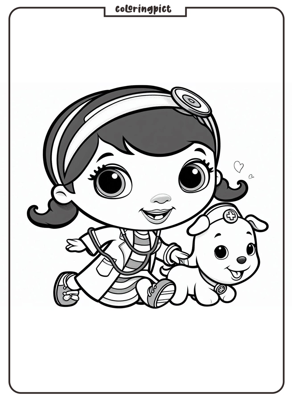 coloringpict.com Doc Mcstuffins Coloring Pages