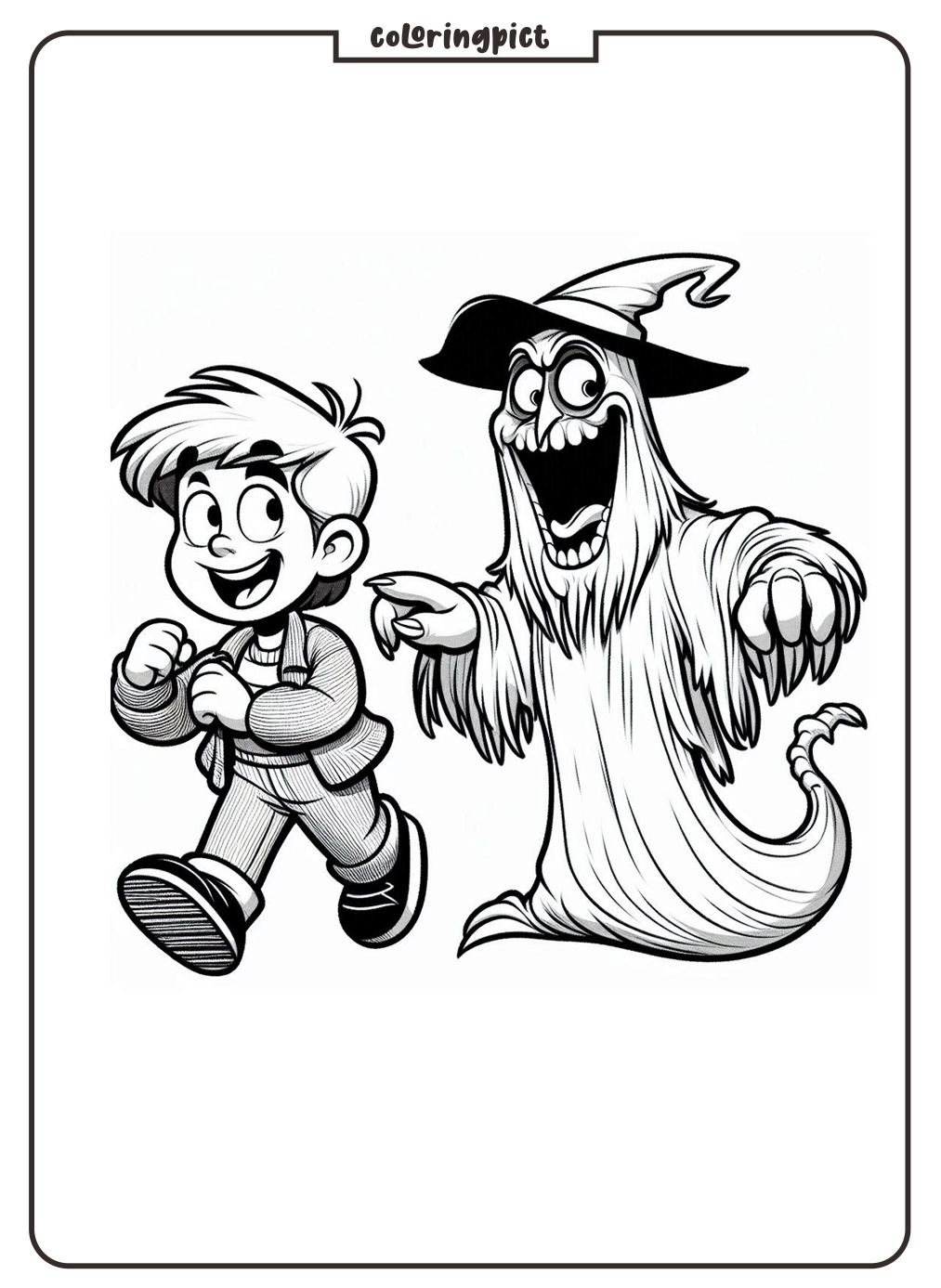 Goosebumps cartoon movie coloring pages coloringpict.com